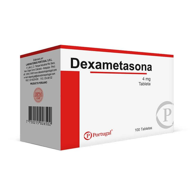 DEXAMETASONA 4 MG-CAJA X 100 TAB- IMA