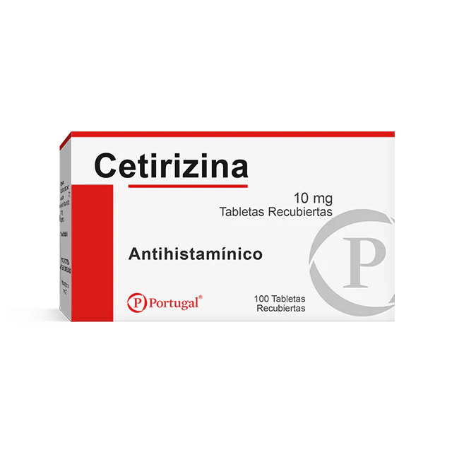 CETIRIZINA 10 MG-CAJA X 100 TAB