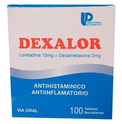 DEXALOR PLUS-CAJA X100 TAB. REC