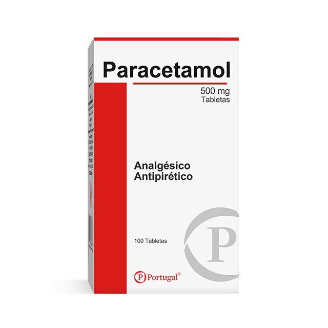 PARACETAMOL TABLETAS  500 MG-CAJA X 100 TAB