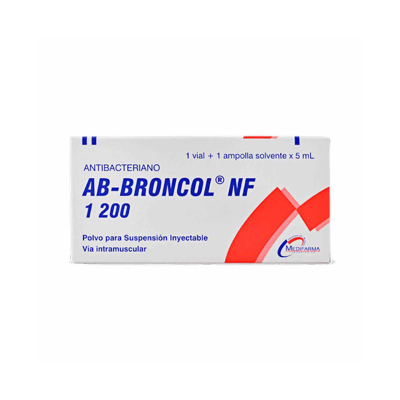 AB BRONCOL NF 1200-1000 mg + 200 mg