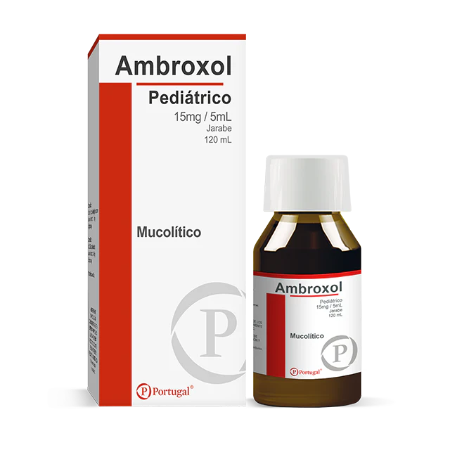 AMBROXOL-15 mg/ 5 mL - Caja Frasco x 120 mL