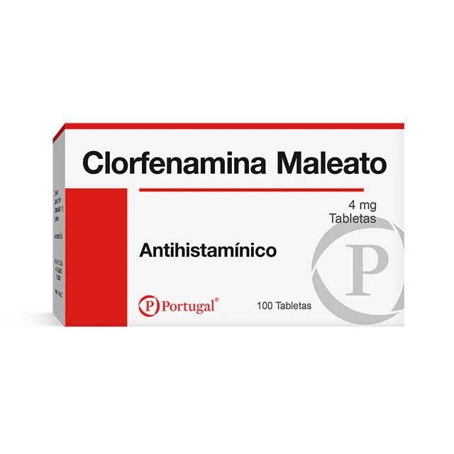 CLORFENAMINA MALEATO-4 mg