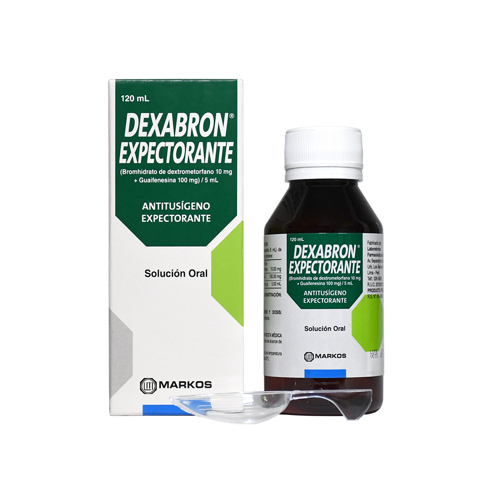 DEXABRON EXPECTORANTE-10 mg + 100 mg/ 5 mL