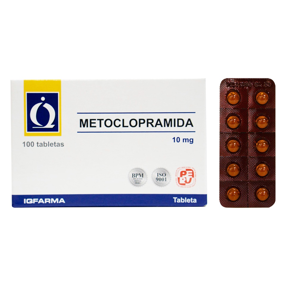 METOCLOPRAMIDA-10 mg