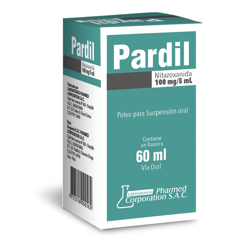 PARDIL-100 mg/ 5 mL