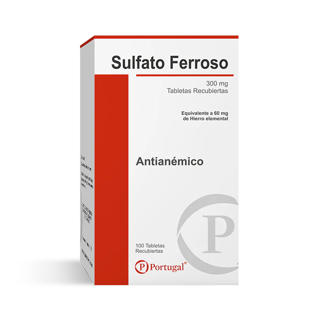SULFATO FERROSO-300 mg