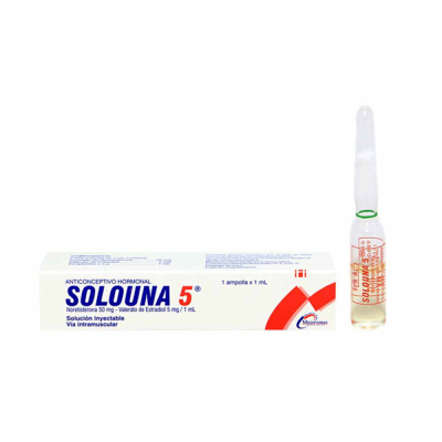 SOLOUNA 5-50 mg + 5 mg/ 1 mL
