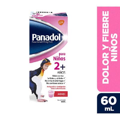 PANADOL NIÑOS-160 mg/ 5 mL- 60ML