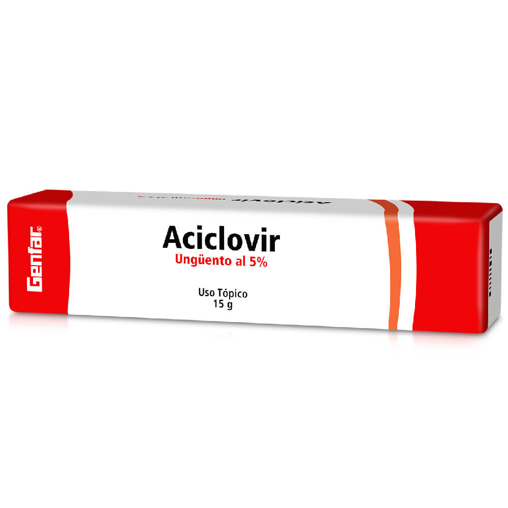 ACICLOVIR-5 % - Caja Tubo x 15 g