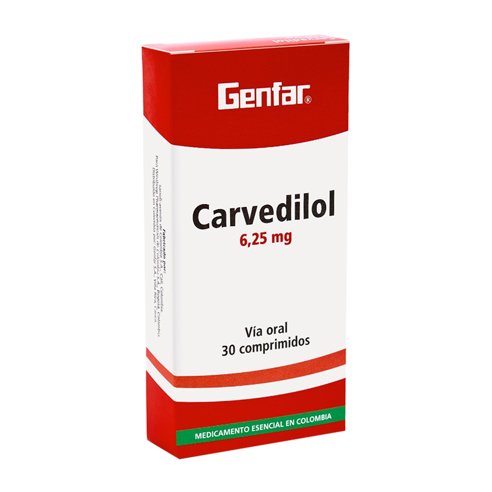 CARVEDILOL-6.25 mg