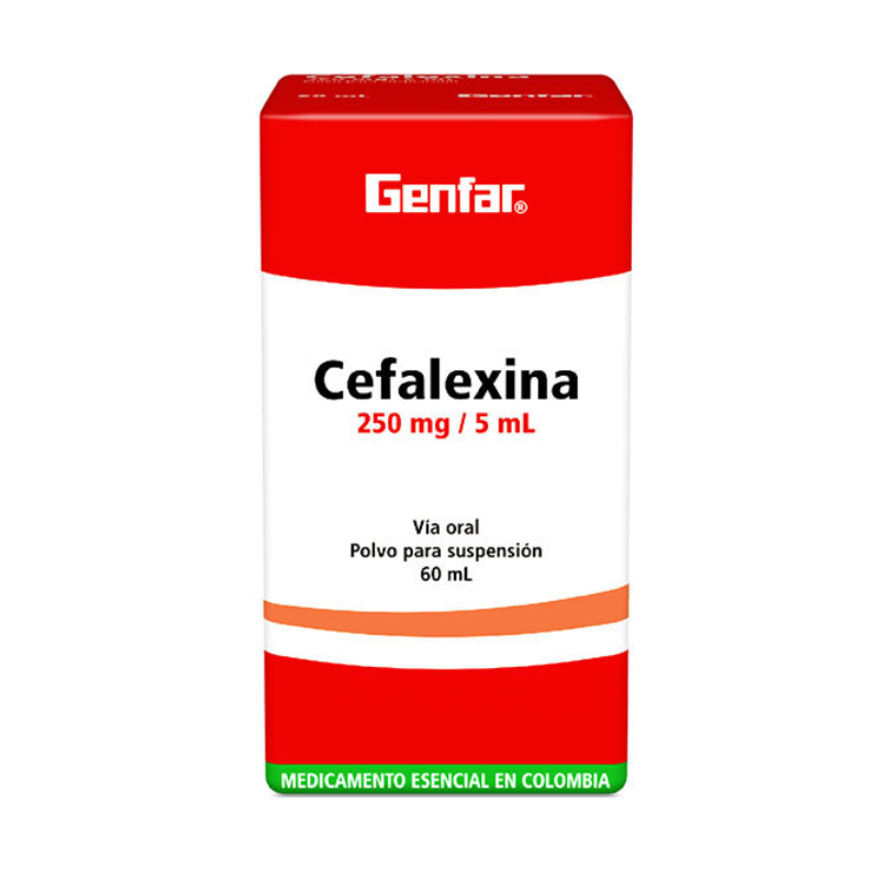 CEFALEXINA-250 mg/ 5 mL