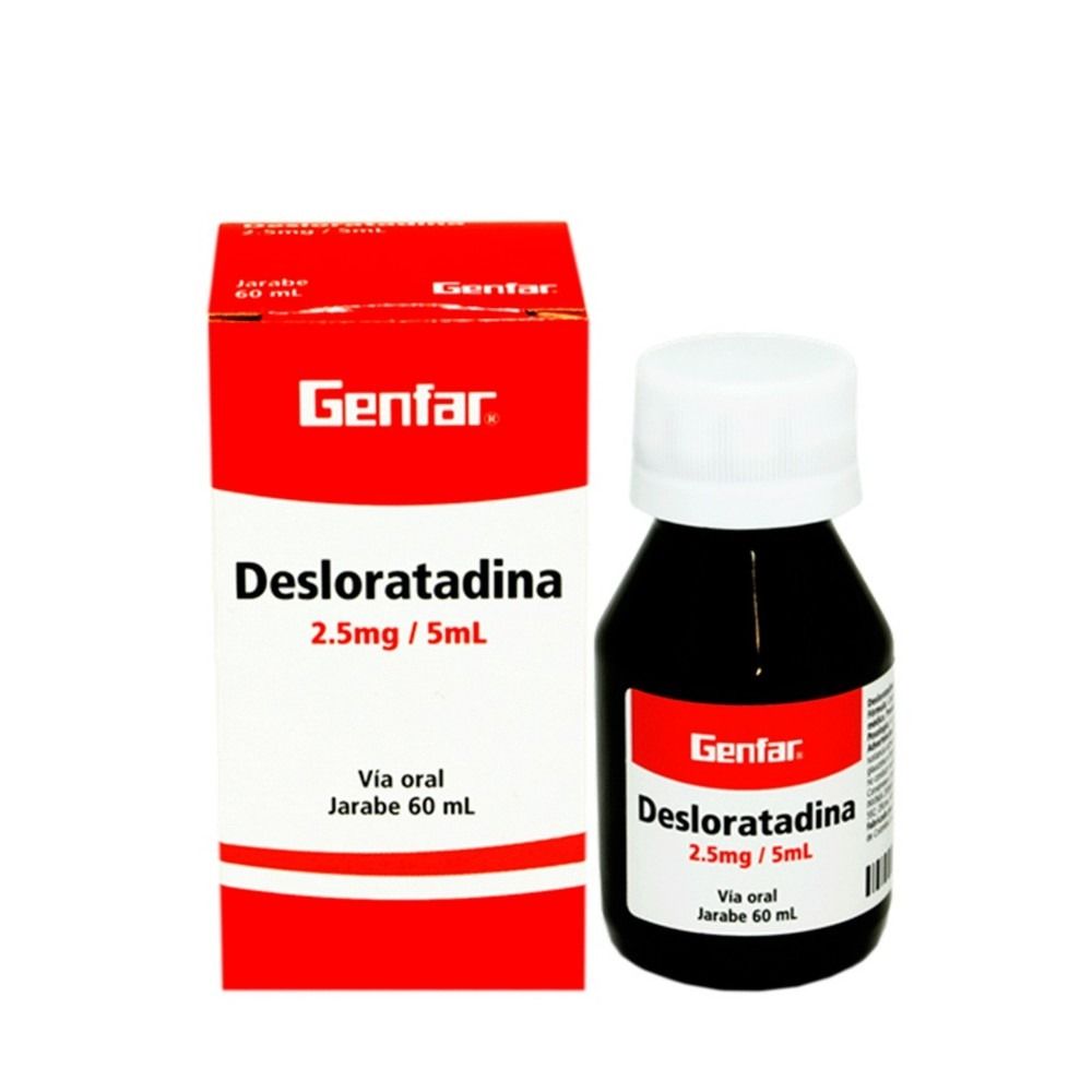 DESLORATADINA-25 mg/ 5 mL