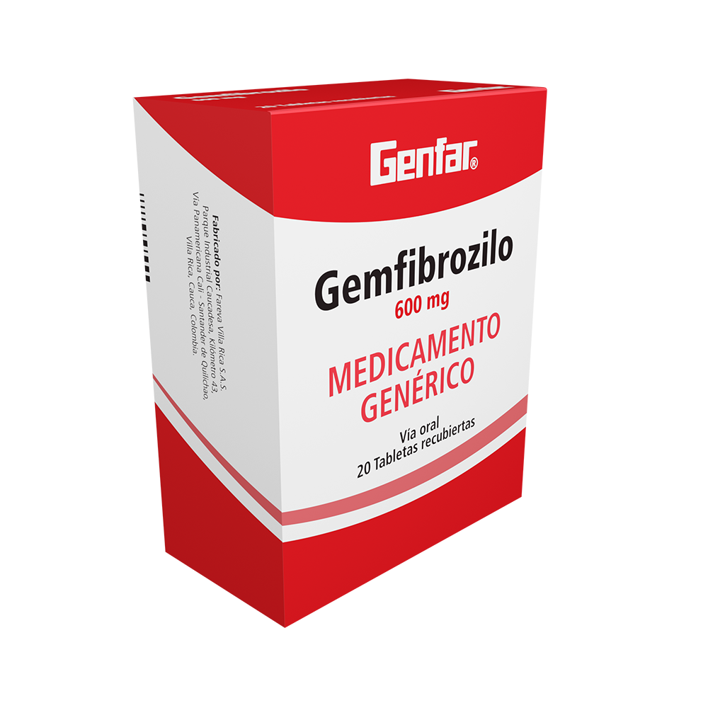 GEMFIBROZILO-600 mg