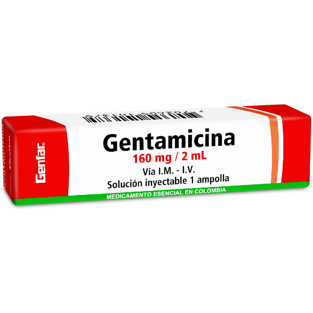GENTAMICINA-160 mg/ 2 mL
