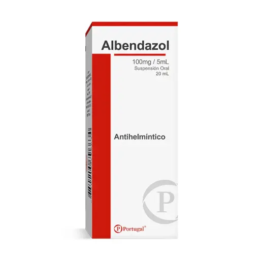 [51894] ALBENDAZOL 100 MG / 5ML-SUSP X 20 ML