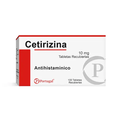 [46886] CETIRIZINA 10 MG-CAJA X 100 TAB