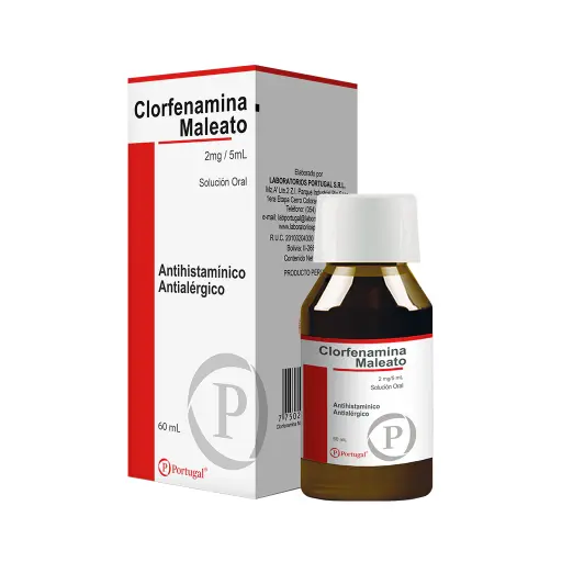 [57710] CLORFENAMINA MALEATO-2 mg/ 5 mL