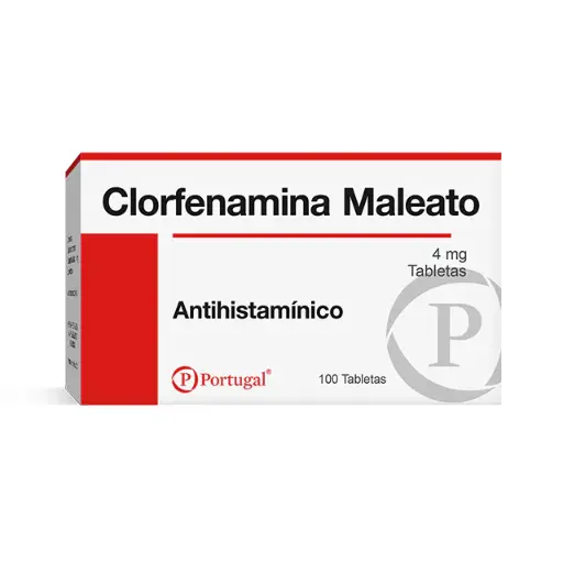 [48590] CLORFENAMINA MALEATO-4 mg