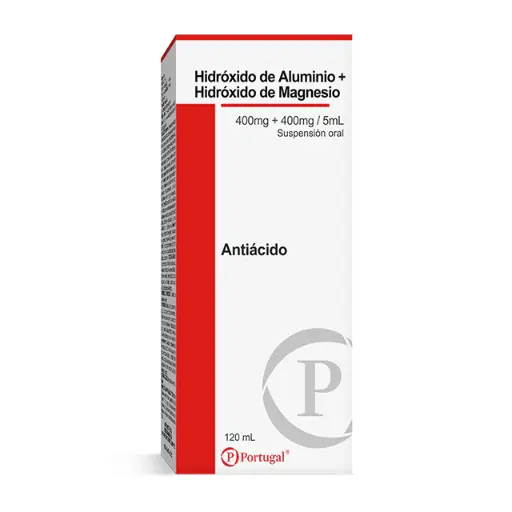[40272] HIDROXIDO DE ALUMINIO + HIDROXIDO DE MAGNESIO-400 mg + 400 mg/ 5 mL