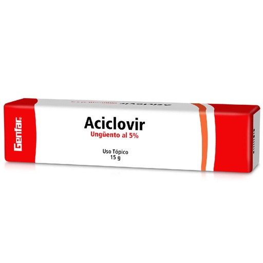 ACICLOVIR-5 % - Caja Tubo x 15 g