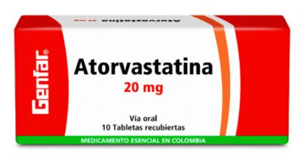 ATORVASTATINA-20 mg