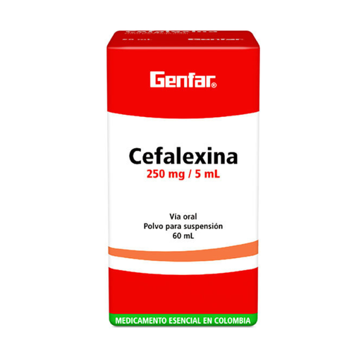 CEFALEXINA-250 mg/ 5 mL