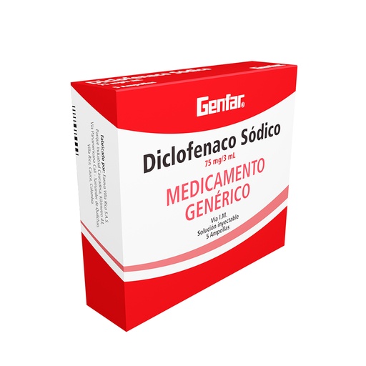 DICLOFENACO SODICO-75 mg/ 3 mL