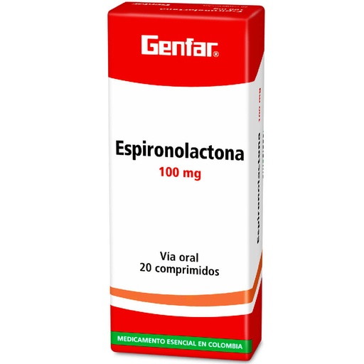 ESPIRONOLACTONA-100 mg
