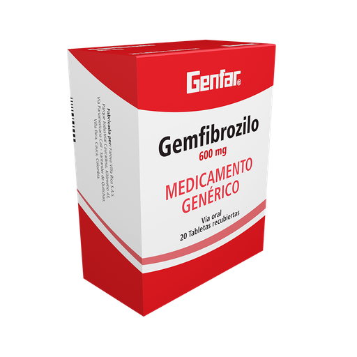 GEMFIBROZILO-600 mg